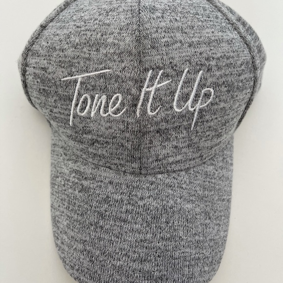 TONE IT UP HEATHER GRAY BASEBALL CAP - Picture 5 of 8